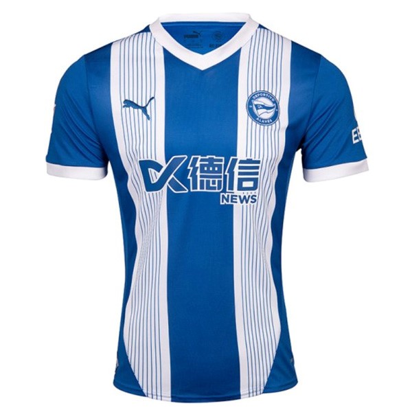 Tailandia Camiseta Deportivo Alavés 1ª 2024-2025